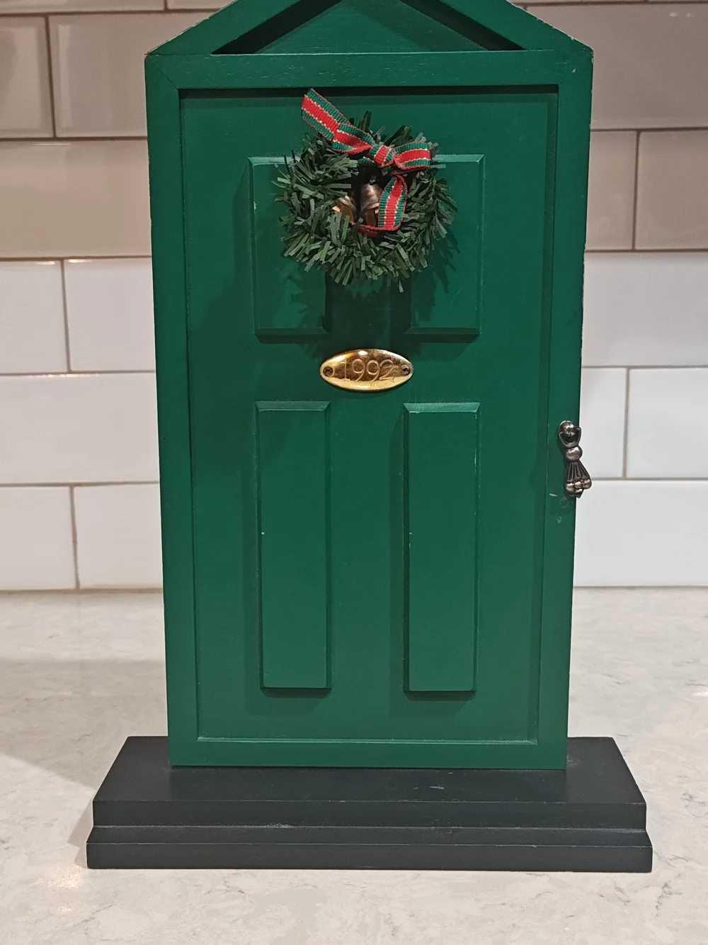 Cottage Core Green Door Photo Album Picture Frame Unique Display Album  Novelty